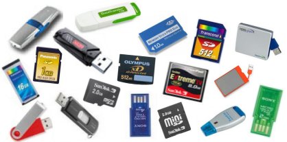 Immagini delle classiche Pen Drive in commercio e che PenProtect può proteggere